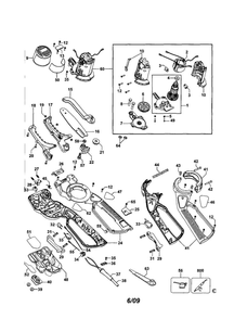 Pruner Diagram and Parts List for LP1000-A  Black and Decker Trimmer